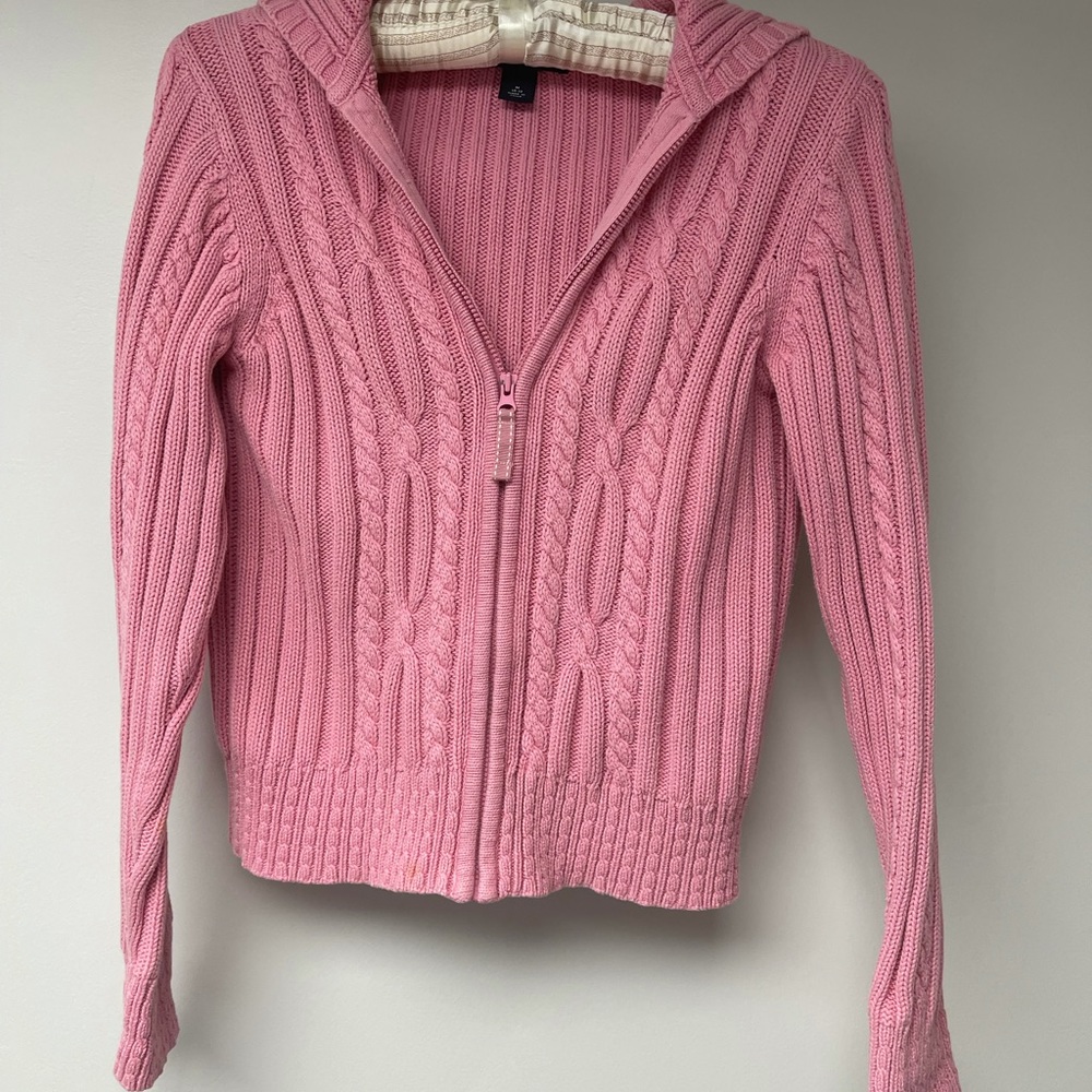 Lands’ End rose sweater